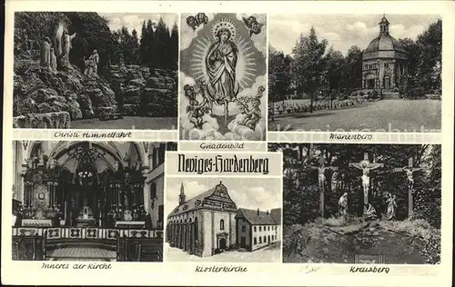 Neviges Velbert Hardenberg Marienberg Kreuzberg Himmelfahrt Klosterkirche  / Velbert /Mettmann LKR