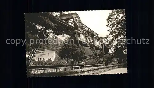 Wuppertal Schwebebahn Haspeler Bruecke Kat. Wuppertal