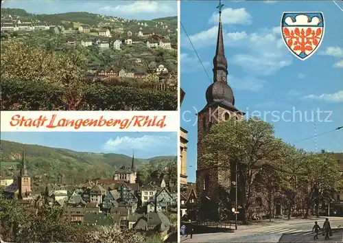 Langenberg Rheinland Ansichten Wappen / Velbert /Mettmann LKR