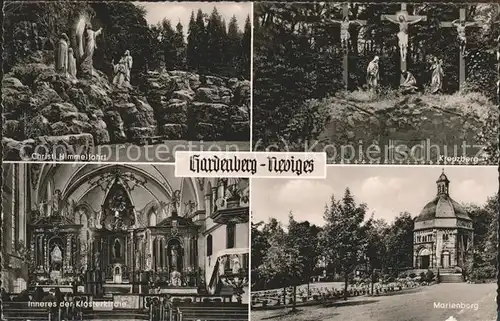 Neviges Velbert Hardenberg Marienberg Kreuzberg Klosterkirche innen Christi-Himmelfahrt / Velbert /Mettmann LKR