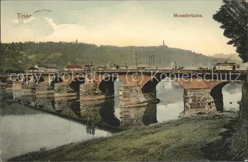 Trier Moselbruecke Kat. Trier