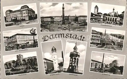 Darmstadt Ansichten Kat. Darmstadt