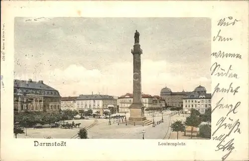 Darmstadt Luisenplatz Kat. Darmstadt