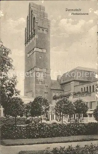 Darmstadt Hochzeitsturm Kat. Darmstadt