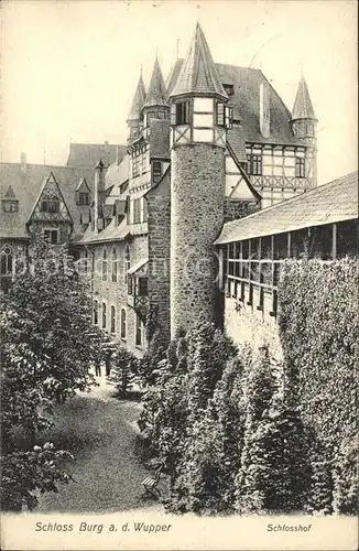 Burg Wupper Schloss Burg Kat. Solingen