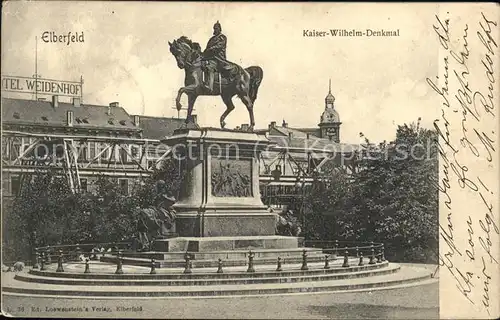 Elberfeld Wuppertal Kaiser Wilhelm-Denkmal / Wuppertal /Wuppertal Stadtkreis