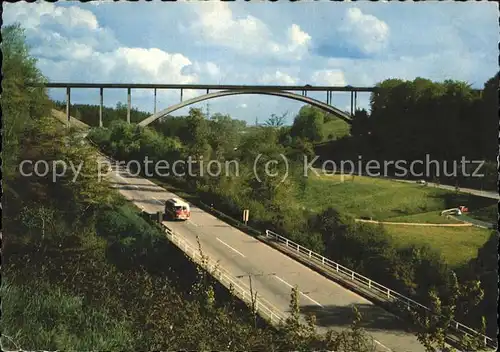 Wuppertal Blombachtalbruecke Bus Kat. Wuppertal