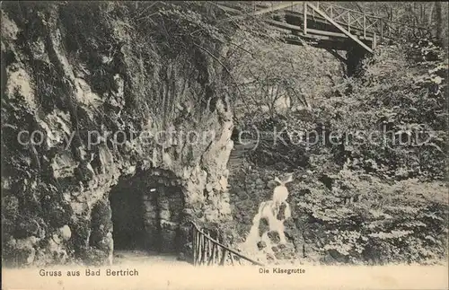 Bad Bertrich Kaesegrotte Kat. Bad Bertrich