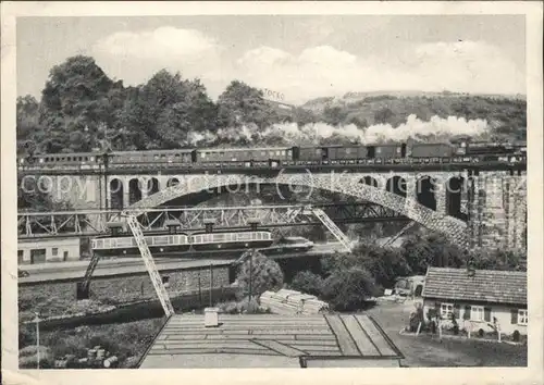 Elberfeld Wuppertal Schwebebahn Eisenbahn / Wuppertal /Wuppertal Stadtkreis