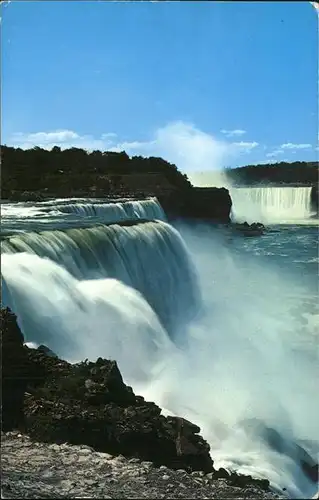 Niagara Falls Ontario American Falls at Prospect Point Horseshoe Falls Kat. Niagara Falls