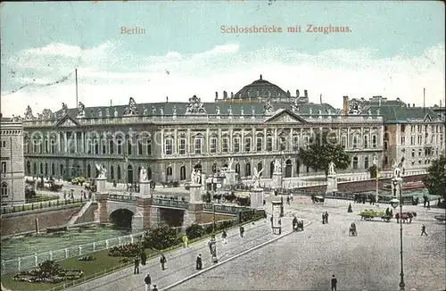 Berlin Schlossbruecke Zeughaus  Kat. Berlin