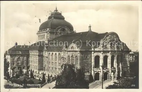 Freiburg Breisgau Stadttheater Kat. Freiburg im Breisgau