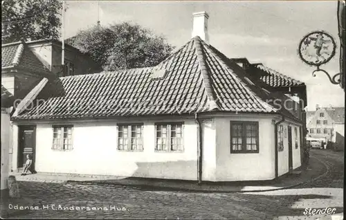 Odense H.C. Andersens Hus Stender Kat. Odense