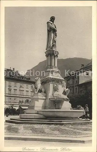 Bolzano Monumento Walter Kat. Bolzano