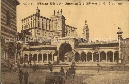 Udine Piazza Pittorio Emanuele S. Giovanni Kat. Udine