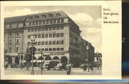 Berlin Friedrichsstr. Ecke Unter den Linden Kat. Berlin