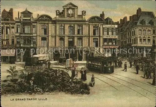 Lille Nord Grand Garde Lille Strassenbahn Kat. Lille