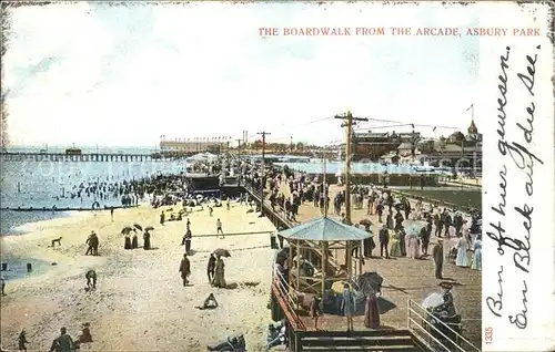 Asbury Park Boardwalk  Kat. Asbury Park