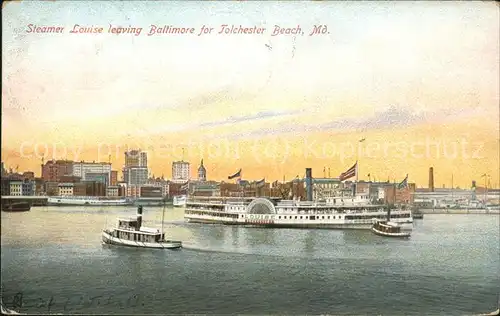 Baltimore Ohio mit Tolchester Beach Kat. Baltimore