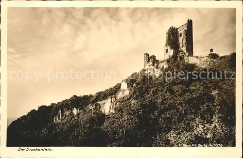 Koenigswinter Ruine Drachenfels Kat. Koenigswinter