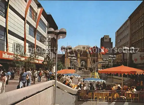 Hannover Bahnhofstrasse mit Hauptbahnhof Kat. Hannover