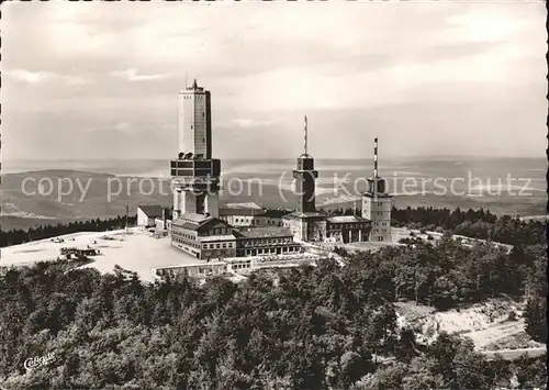 Feldberg Taunus mit Fernsehturm Kat. Schmitten