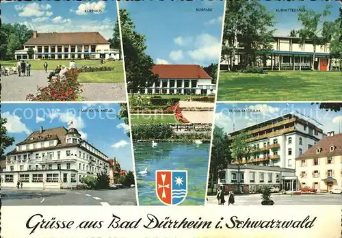 Bad Duerrheim Kurhaus u.Parkhotel Kreuz Kat. Bad Duerrheim