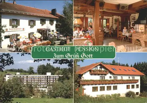 Kellberg Gasthof Pension Zum Gruess Gott Kat. Thyrnau