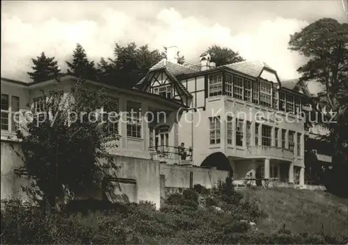 Bansin Ostseebad FDGB Heim "Seeschloss" Kat. Heringsdorf