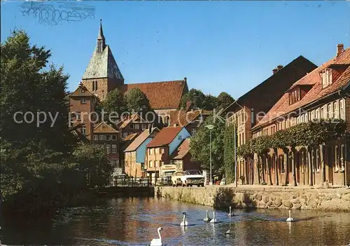 Moelln Blick auf die St.Nikolaikirche" Kat. Moelln