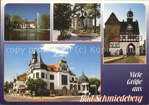 Bad Schmiedeberg Haus Bismarck (Kurmittelhaus) Kat. Bad Schmiedeberg Duebener Heide