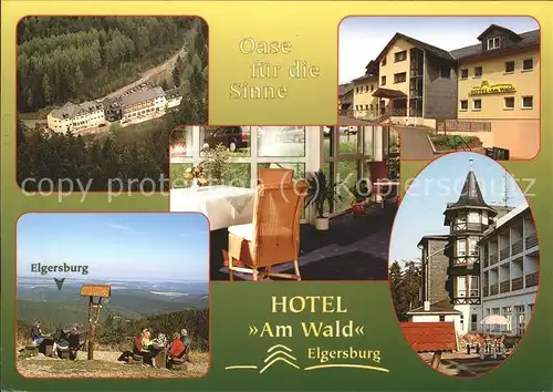 Elgersburg Hotel "Am Wald" Kat. Elgersburg