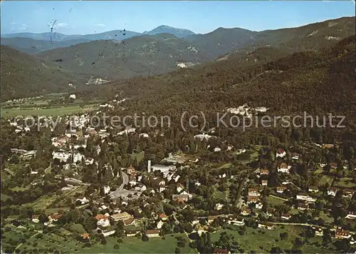 Badenweiler Luftaufnahme Kat. Badenweiler