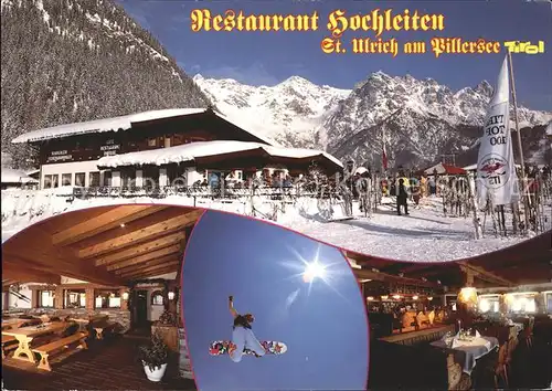 St Ulrich Pillersee Cafe Restaurant Hochleiten Kat. St. Ulrich am Pillersee