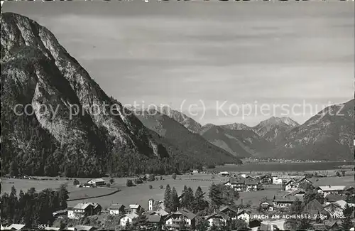 Maurach Tirol mit Achsensee Kat. Eben am Achensee