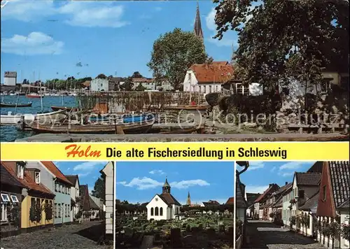 Schleswig Holstein Fischersiedlung Holm / Schleswig /Schleswig-Flensburg LKR