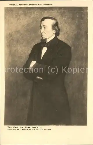 Adel England Earl of Beaconsfield National Portrait Gallery Kat. Koenigshaeuser
