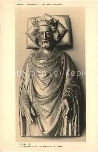 Adel England Henry III. National Portrait Gallery Kat. Koenigshaeuser