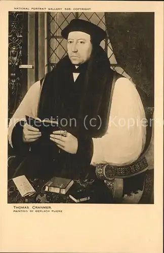Adel England Thomas Cranmer National Portrait Gallery Kat. Koenigshaeuser