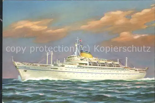 Dampfer Oceanliner M V Victoria Trieste Kat. Schiffe