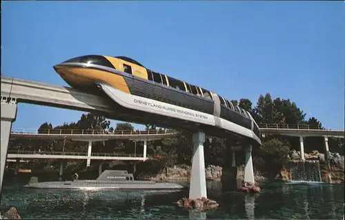 Disney Walt Tomorrowland Train Disneyland Kat. Unterhaltung