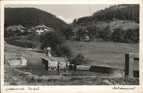 Schwarzwald Lautenbach Freibad  Kat. Regionales