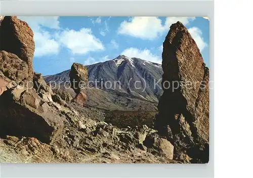 Vulkane Geysire Vulcans Geysers El Teide Tenerife Kat. Natur