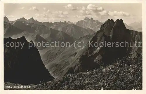 kk68022 Allgaeu Region Allgaeuer-Alpen, Laufbacher-Eck Kategorie. Kempten (Allgaeu) Alte Ansichtskarten