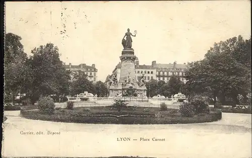 Lyon Place Carnot Kat. Lyon