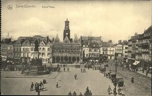 St Quentin Grand Place Kat. Saint-Quentin