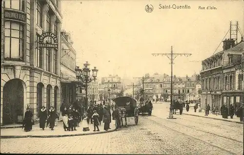 St Quentin Rue d`Isle Kat. Saint-Quentin