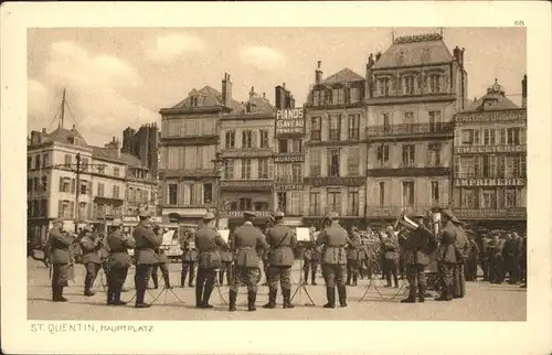 St Quentin Rathausplatz Kat. Saint-Quentin