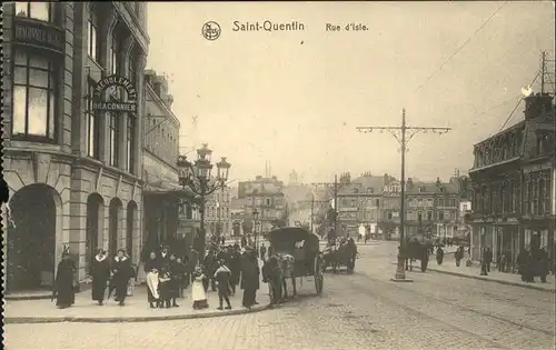 St Quentin Rue d`Isle Kat. Saint-Quentin