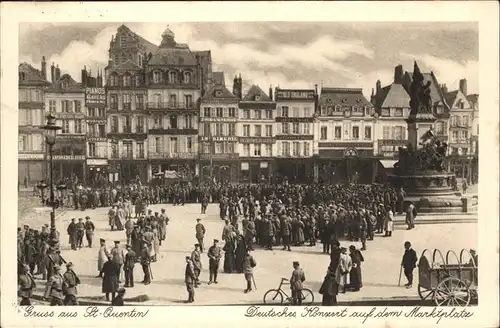 St Quentin Deutsches Konvent auf dem Marktplatz Kat. Saint-Quentin